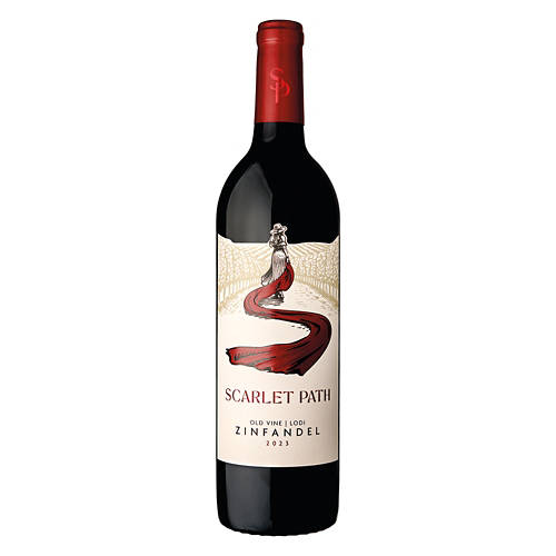 Scarlet Path Lodi Old Vine Zinfandel Red Wine, 750 ml